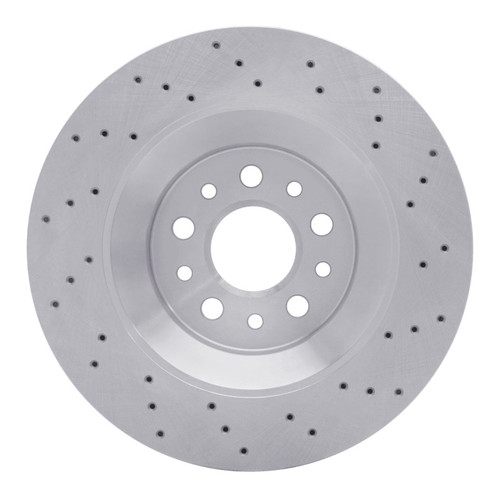 R1 2017-2024 Maserati LeVante Rear Brake Rotor - Drilled