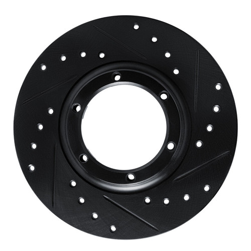 R1 71-83 Renault R15 Front RightRear Right Drilled & Slotted Black Brake Rotor