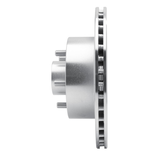 R1 1987-1990 Dodge Dakota RWD Front Left Drilled & Slotted Silver Brake Rotor