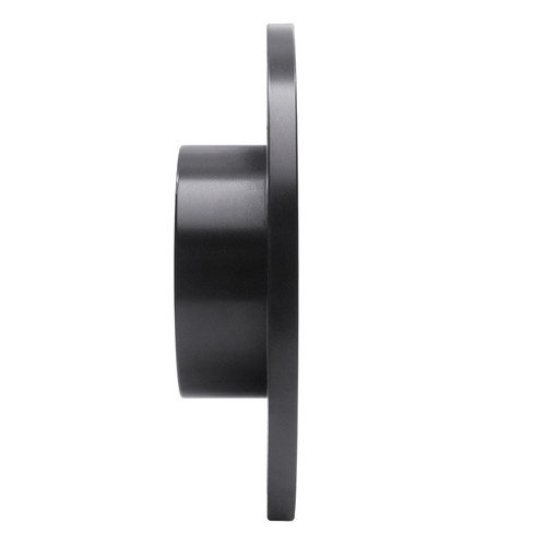 R1 74-79 Lotus Eclat Front Left Drilled & Slotted Black Brake Rotor