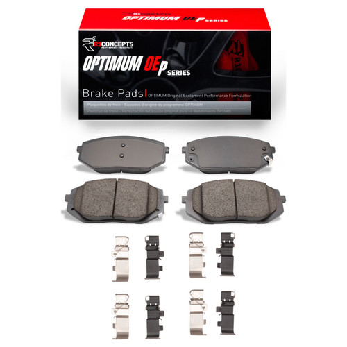 R1 2021-2025 Hyundai Sonata Front R1 Optimum OE Pads & Hardware Kit