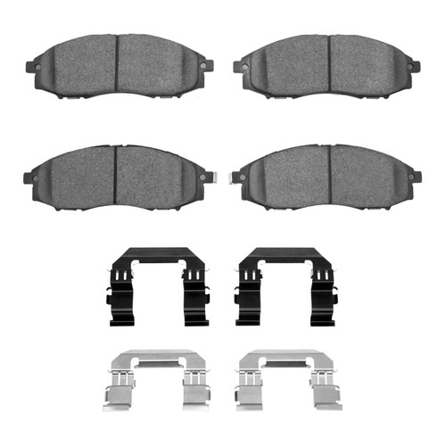 R1 2000-2004 Nissan Xterra Front R1 Semi Met Pads & Hardware Kit