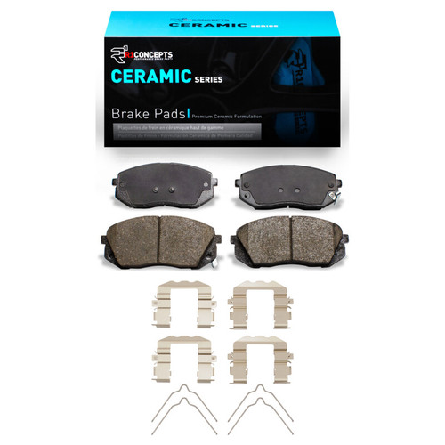 R1 15-23 Hyundai Sonata Front Ceramic Brake Pads & Hardware Kit