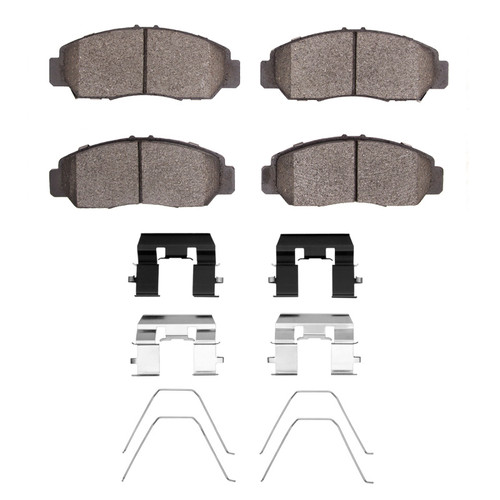 R1 03-22 Acura CSX Front Ceramic Brake Pads & Hardware Kit