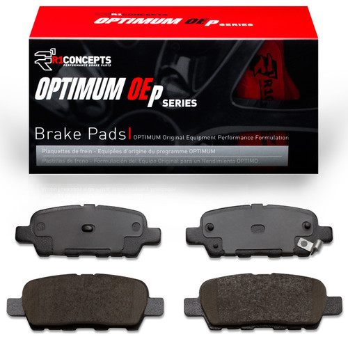 R1 02-25 Infiniti EX35 Rear R1 Optimum OE Brake Pads