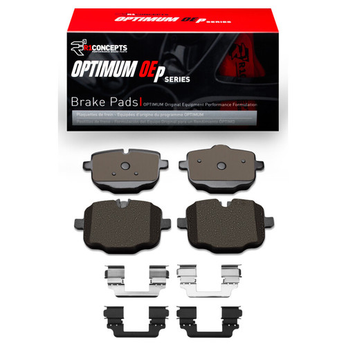 R1 11-19 BMW 640I xDrive Gran Coupe Rear Optimum OE Pads & Hardware Kit