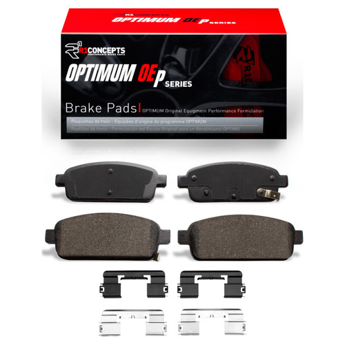 R1 16-16 Cadillac ELR Rear Optimum OE Pads & Hardware Kit