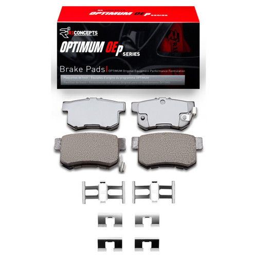 R1 95-11 Acura RL Rear Optimum OE Pads & Hardware Kit