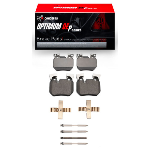 R1 06-13 BMW 135IS Rear Optimum OE Pads & Hardware Kit