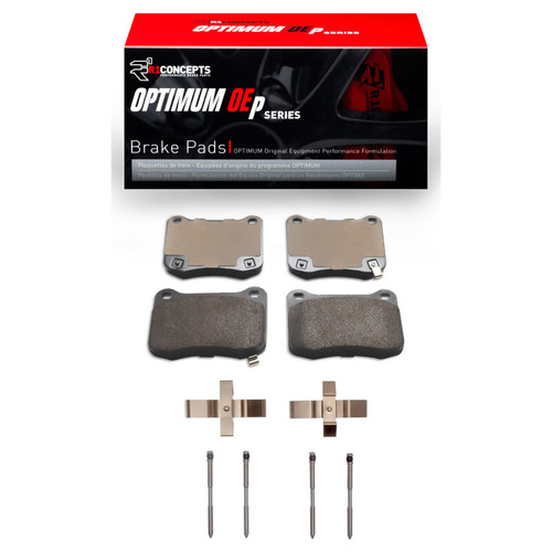 R1 08-14 Lexus IS F Rear Optimum OE Pads & Hardware Kit