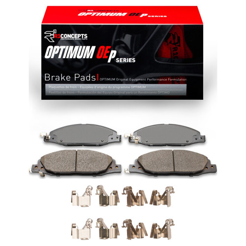 R1 24-25 Ford Mustang Front Optimum OE Pads & Hardware Kit