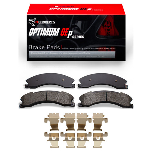 R1 2009-2024 Chevrolet Suburban 3500 HD Front/Rear R1 Optimum OE Pads & Hardware Kit