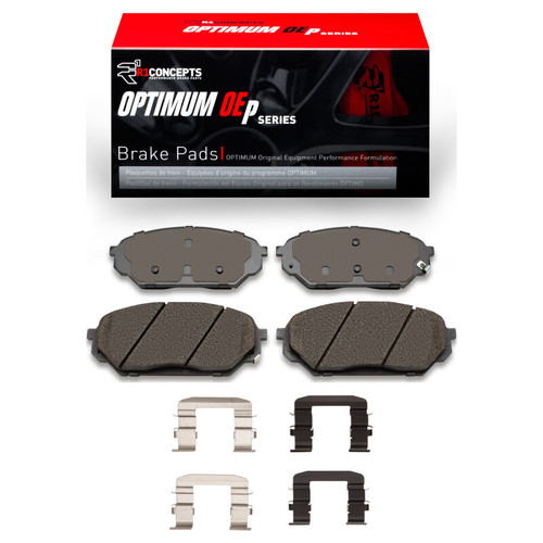 R1 07-12 Hyundai Veracruz Front Optimum OE Pads & Hardware Kit