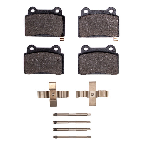 R1 08-15 Mitsubishi Lancer Rear Euro Ceramic Pads & Hardware Kit