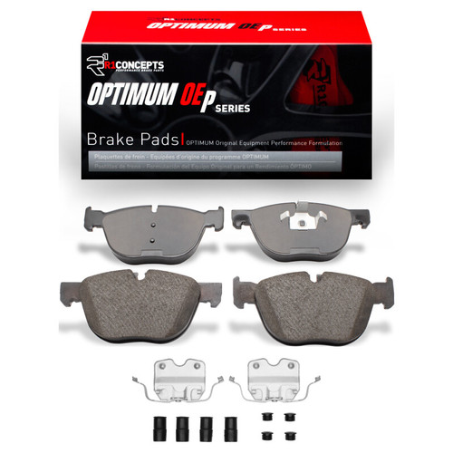 R1 14-19 BMW X5 Front Optimum OE Pads & Hardware Kit