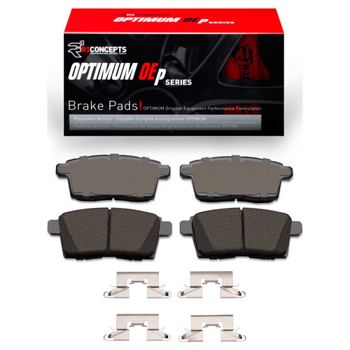 R1 07-15 Ford Edge Rear Optimum OE Pads & Hardware Kit