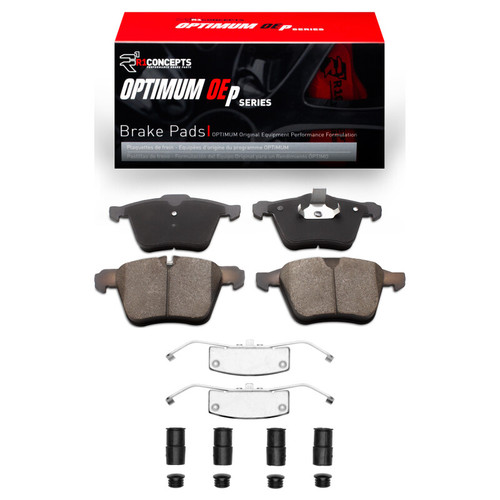 R1 07-18 Volvo S80 Front Optimum OE Pads & Hardware Kit