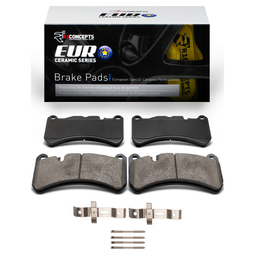 R1 05-11 Mercedes-Benz SLK55 AMG Front Euro Ceramic Pads & Hardware Kit