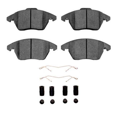 R1 05-19 Volkswagen Jetta Sedan Front Euro Ceramic Pads & Hardware Kit
