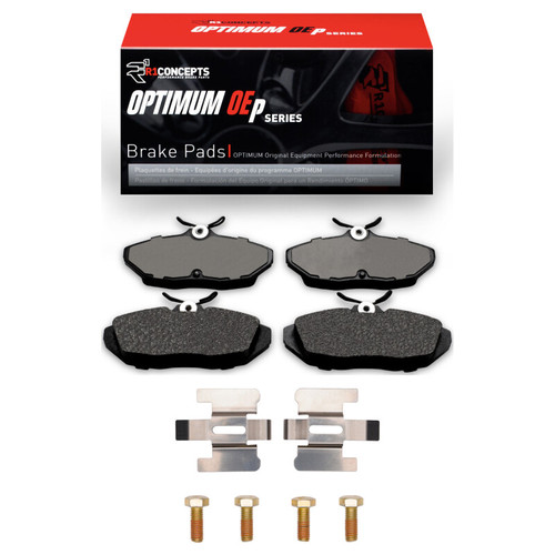 R1 93-98 Ford Thunderbird Rear Optimum OE Pads & Hardware Kit