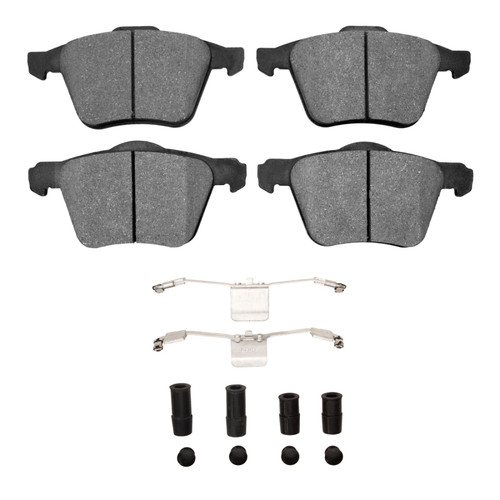 R1 03-09 Volvo XC90 Front Euro Ceramic Pads & Hardware Kit