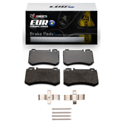 R1 03-11 Mercedes-Benz CLS55 AMG Rear Euro Ceramic Pads & Hardware Kit