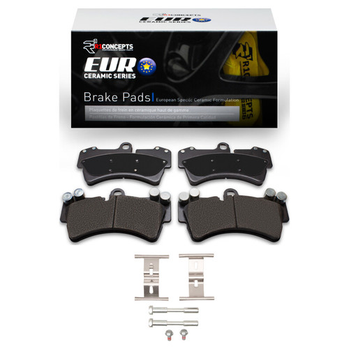 R1 03-15 Audi Q7 Front Euro Ceramic Pads & Hardware Kit
