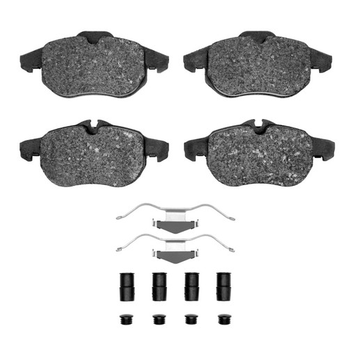 R1 03-05 Saab 9-3 Front Euro Ceramic Pads & Hardware Kit 2600-0972-02