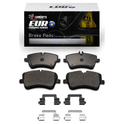 R1 01-15 Mercedes-Benz SLK280 Front Euro Ceramic Pads & Hardware Kit