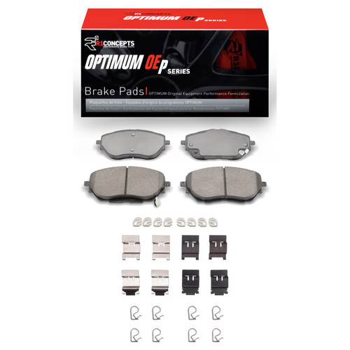 R1 18-22 Toyota C-HR Front Optimum OE Pads & Hardware Kit