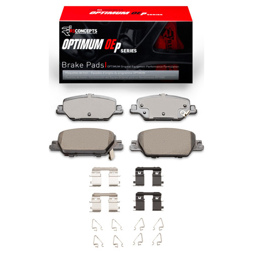 R1 17-25 Honda CR-V Rear Optimum OE Pads & Hardware Kit