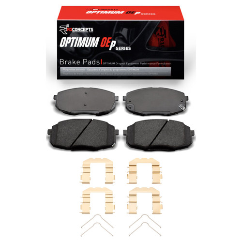 R1 09-13 Hyundai Elantra Front Optimum OE Pads & Hardware Kit