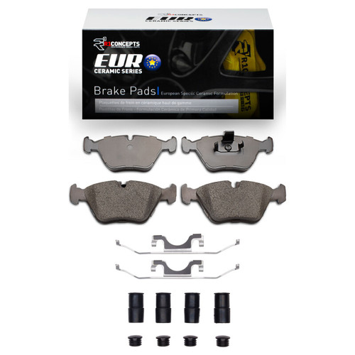 R1 96-03 BMW 525I (USA/Canada) Front Euro Ceramic Pads & Hardware Kit