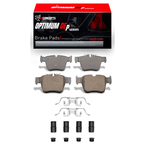 R1 16-23 Mercedes-Benz GLC300 Rear Optimum OE Pads & Hardware Kit