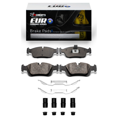 R1 92-08 BMW 325XI Front Euro Ceramic Pads & Hardware Kit