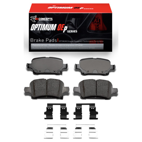 R1 16-23 Buick Regal TOURX Rear Optimum OE Pads & Hardware Kit