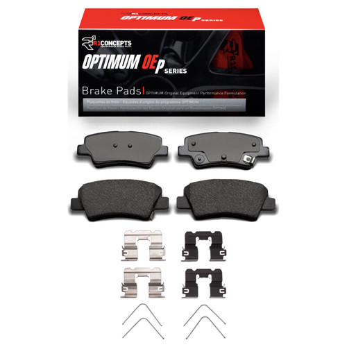 R1 18-20 Hyundai Elantra GT Rear Optimum OE Pads & Hardware Kit