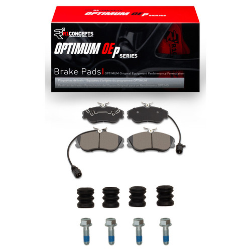 R1 90-97 Audi V8 Quattro Front Optimum OE Pads & Hardware Kit