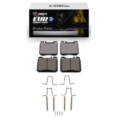 R1 80-85 Mercedes-Benz 300CD Front Euro Ceramic Pads & Hardware Kit