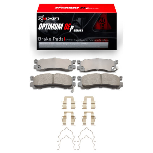 R1 88-91 Mazda 929 Rear Optimum OE Pads & Hardware Kit