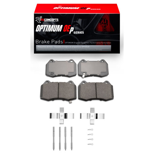 R1 04-06 Nissan Sentra Front Optimum OE Pads & Hardware Kit