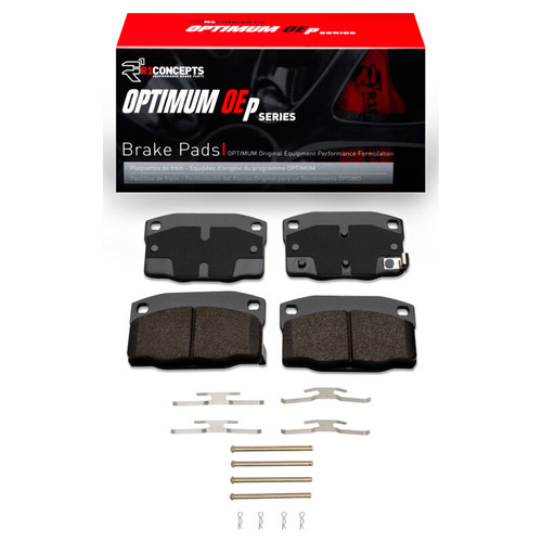 R1 88-89 Pontiac LeMans Front Optimum OE Pads & Hardware Kit