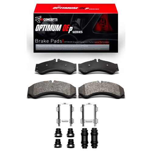 R1 02-06 Dodge Sprinter 3500 Front/Rear Optimum OE Pads & Hardware Kit 2551-0949-01