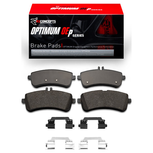 R1 15-17 Mercedes-Benz S600 Rear Optimum OE Pads & Hardware Kit