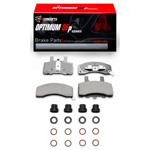 R1 88-02 Chevrolet C2500 Front Optimum OE Pads & Hardware Kit