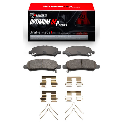 R1 13-16 Dodge Dart Rear Optimum OE Pads & Hardware Kit