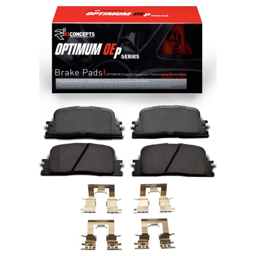 R1 01-03 Toyota Highlander Rear Optimum OE Pads & Hardware Kit