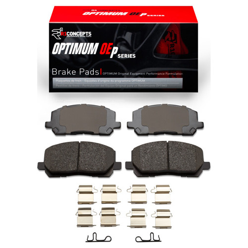 R1 01-07 Toyota Highlander Front Optimum OE Pads & Hardware Kit
