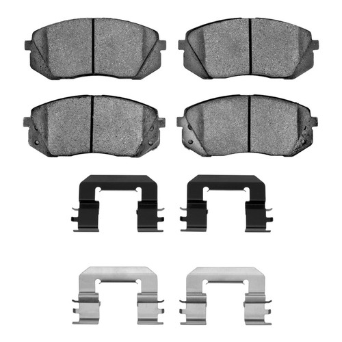 R1 11-12 Kia Rondo (Canada) Front Semi Met Pads & Hardware Kit