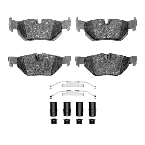 R1 06-15 BMW 323I Rear Semi Met Pads & Hardware Kit